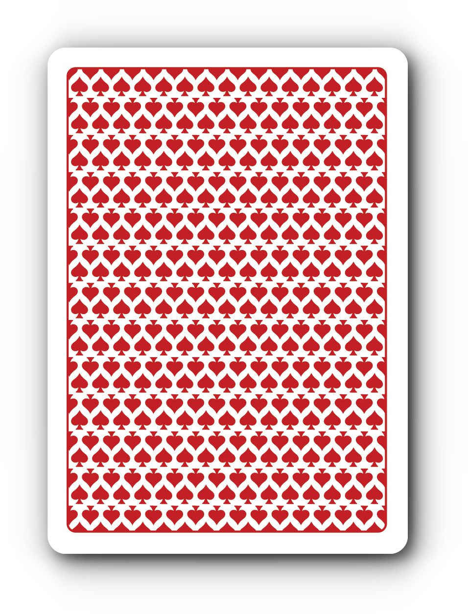 Card deck back